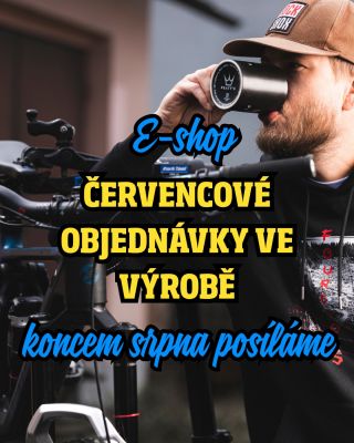 Víte, jak se to říká: na dobré věci se čeká. Objednávkami jste nás doslova zavalili (věděli jsme, že e-shop bude bomba). A...